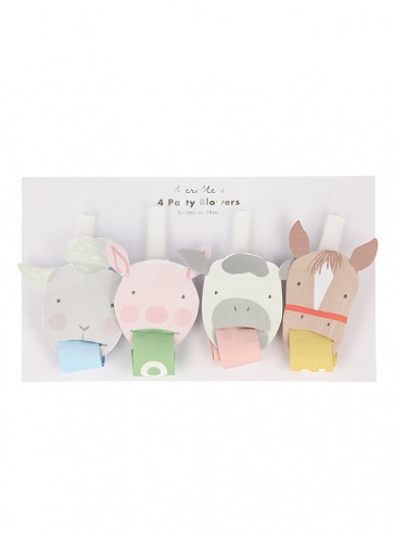 Party Blowers Meri Meri - On the Farm