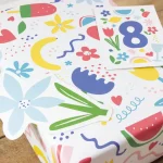 Χαρτί Περιτυλίγματος Bow & Hummingbird - Flowers, Fruit & Fun - Image 4