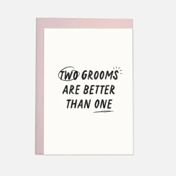 Ευχετήρια Κάρτα Kaart Blanche - Two Grooms - Image 1