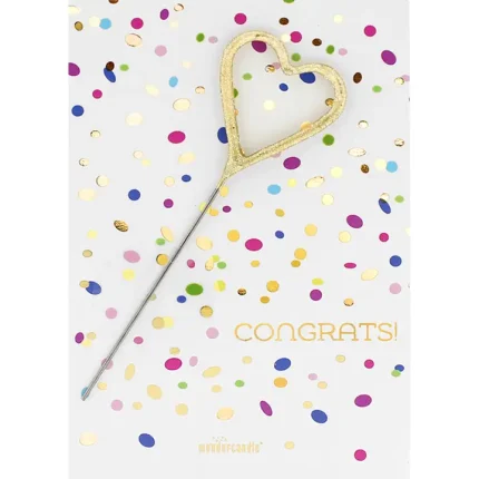 Wondercandle Mini Wondercard - Congrats