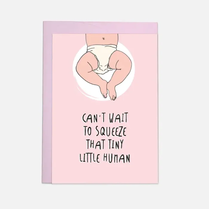 Ευχετήρια Κάρτα Kaart Blanche - Tiny Human (pink) - Image 2
