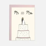 Ευχετήρια Κάρτα Kaart Blanche - Wedding Cake - Image 2