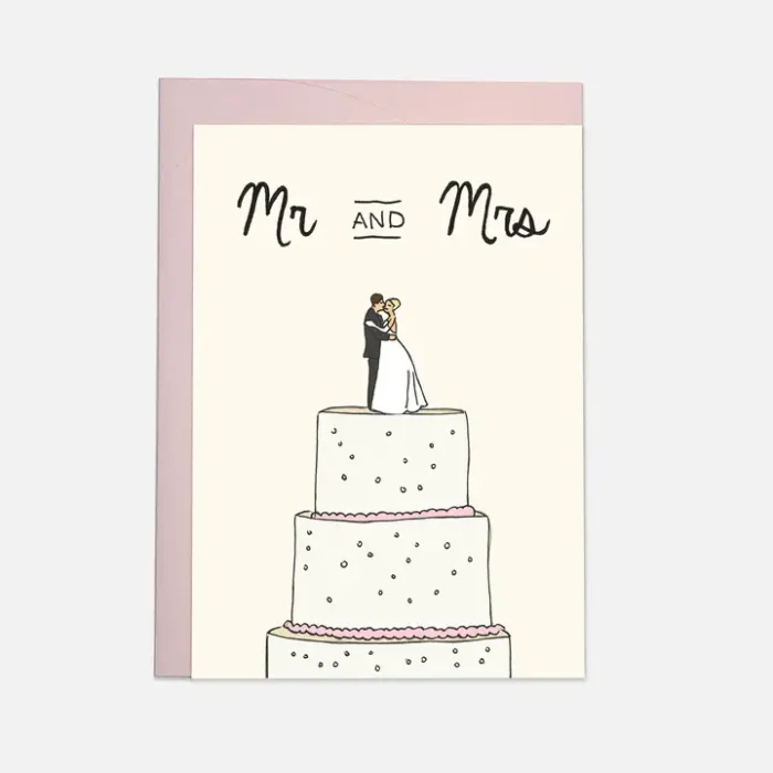Ευχετήρια Κάρτα Kaart Blanche - Wedding Cake - Image 2