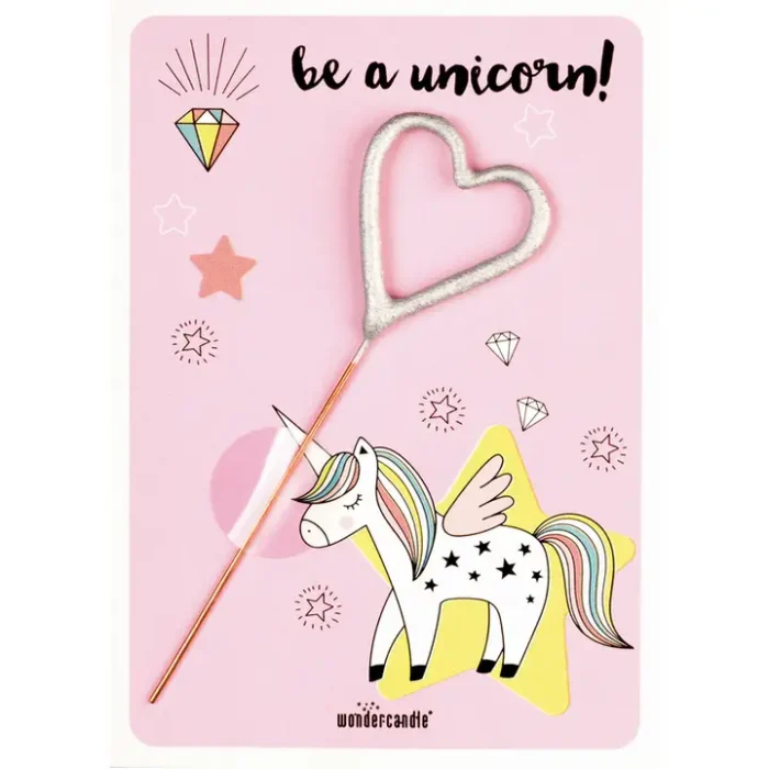 Wondercandle Mini Wondercard - Be a Unicorn - Image 1