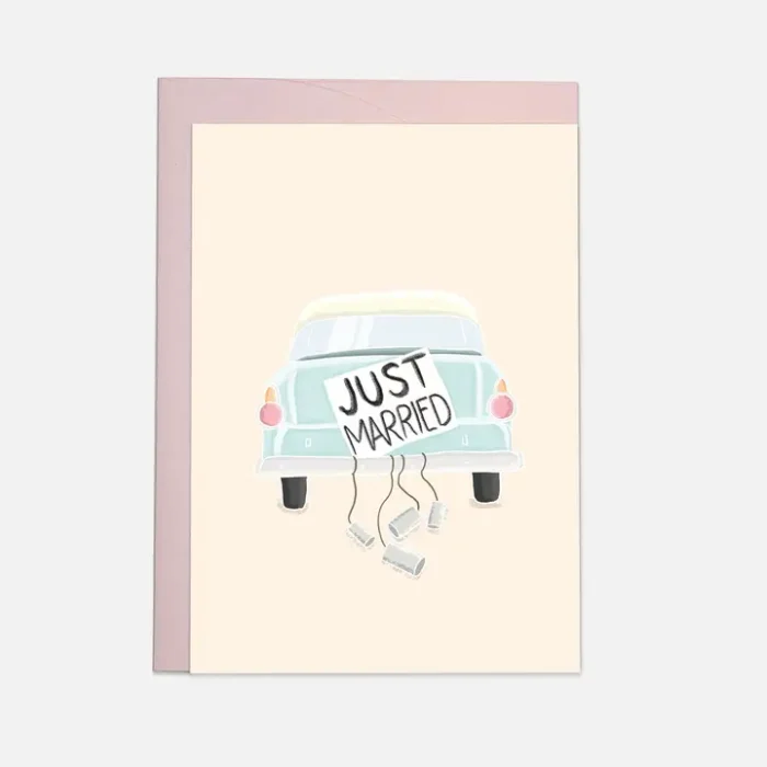 Ευχετήρια Κάρτα Kaart Blanche - Just Married - Image 1
