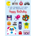 Postcard Studio Inktvis – 80s/90s Birthday